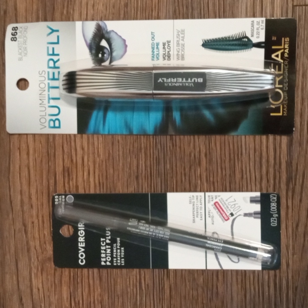 Eye pencil Covergirl,máscara Loréal